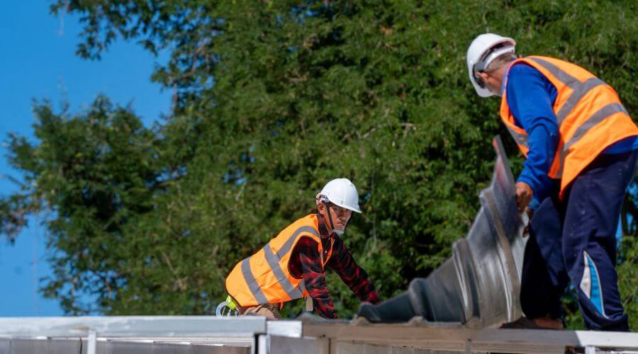 Professional gutter cleaning in Dudley, PA